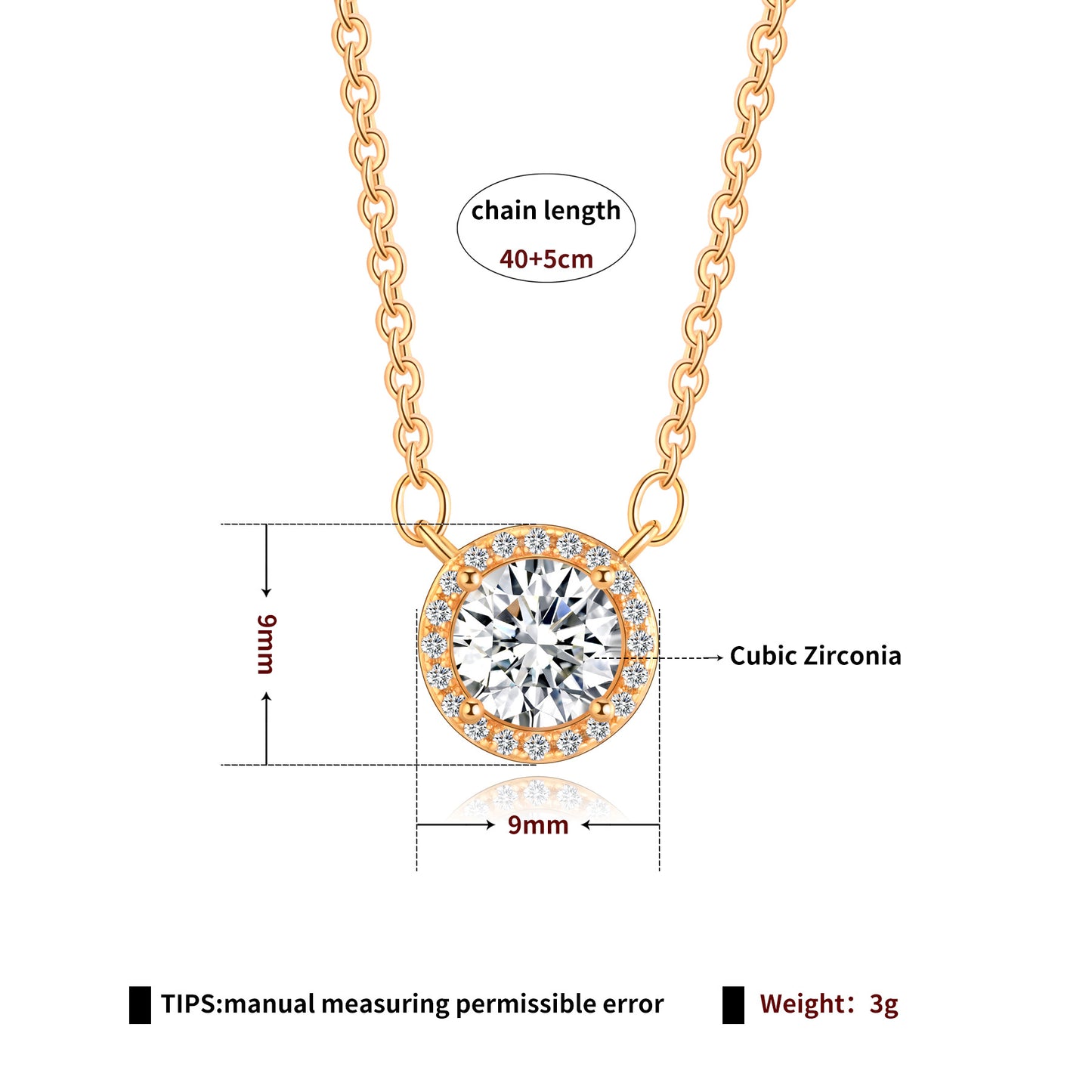 Brass With Plated Fashion Jewelry Necklace