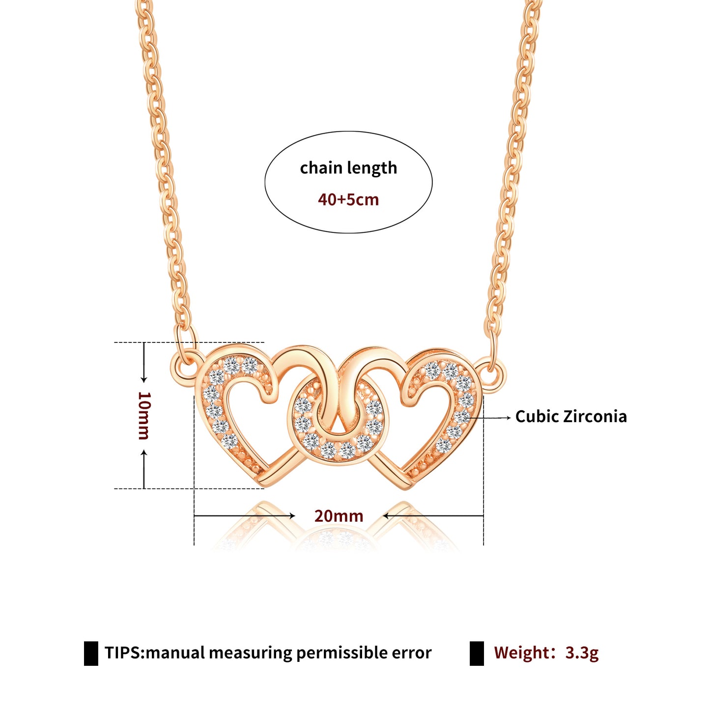 Brass With Plated Fashion Jewelry Necklace