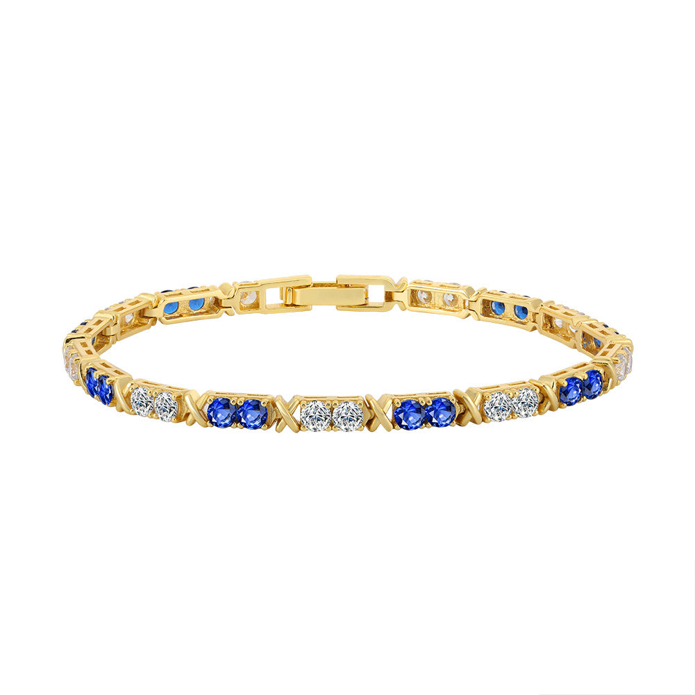 925 Sterling Silver 3mm 4mm Tennis Bracelet
