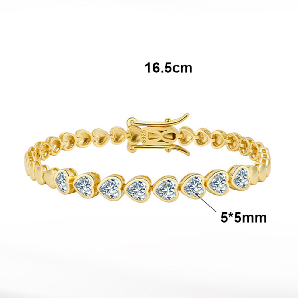 925 Sterling Silver 5mm Tennis Bracelet