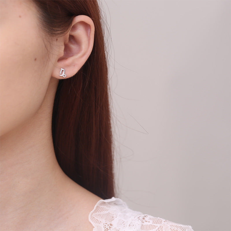 925 Sterling Silver Constellation Screwed Earrings