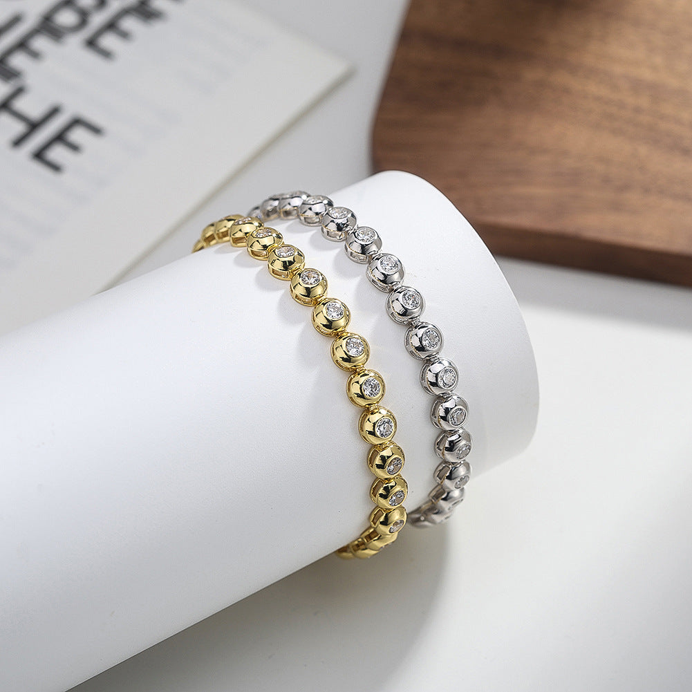 925 Sterling Silver 3mm Tennis Bracelet