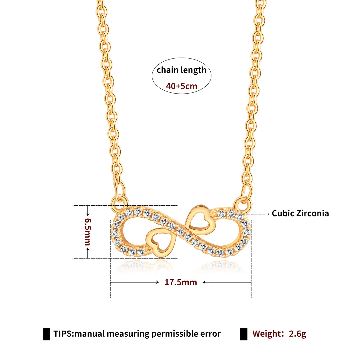 Brass With Plated Fashion Jewelry Necklace