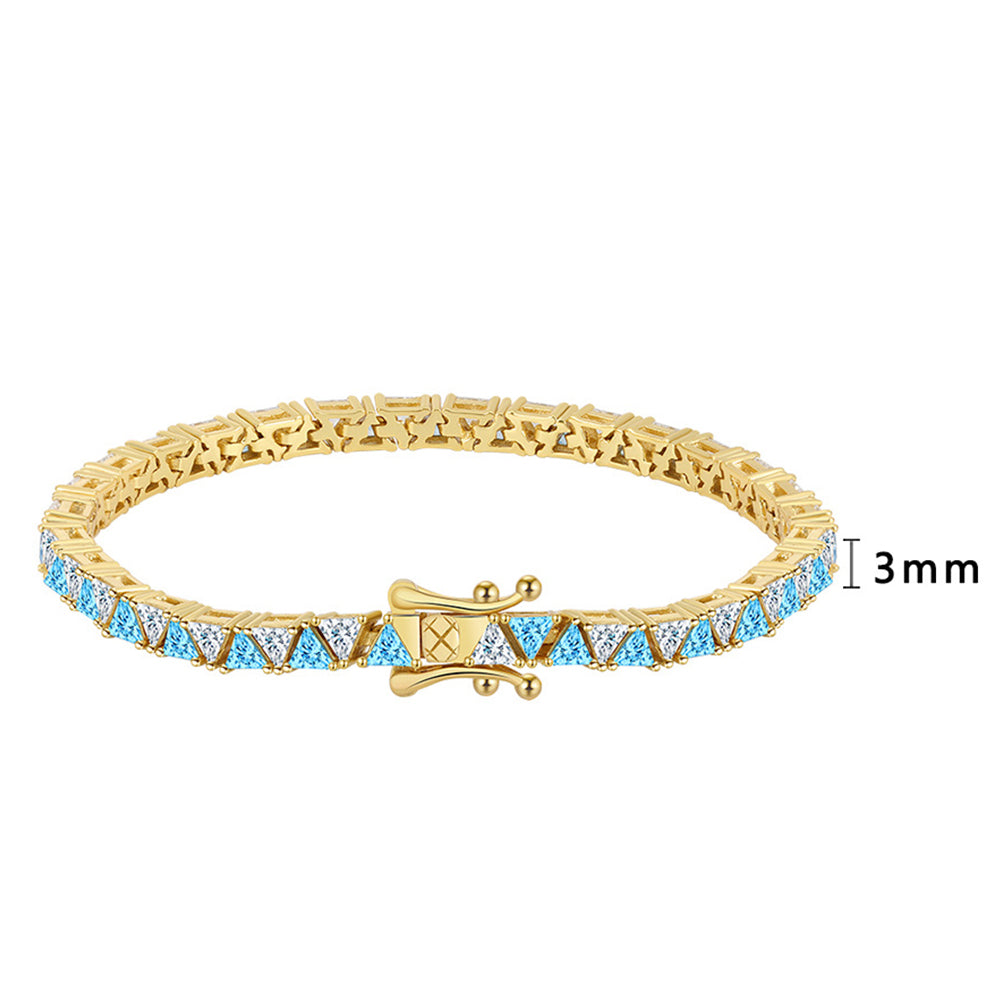 925 Sterling Silver 3mm Tennis Bracelet