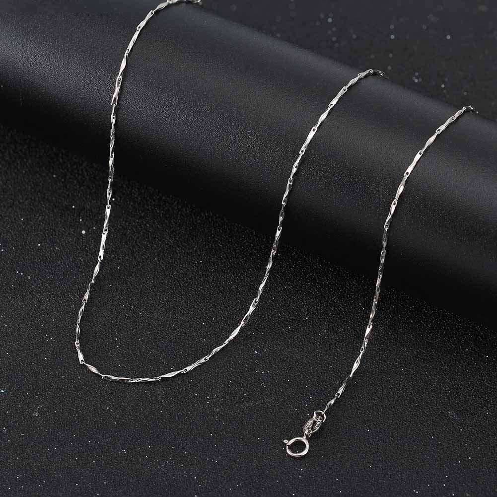 925 Sterling Silver Ingor Bar Chain