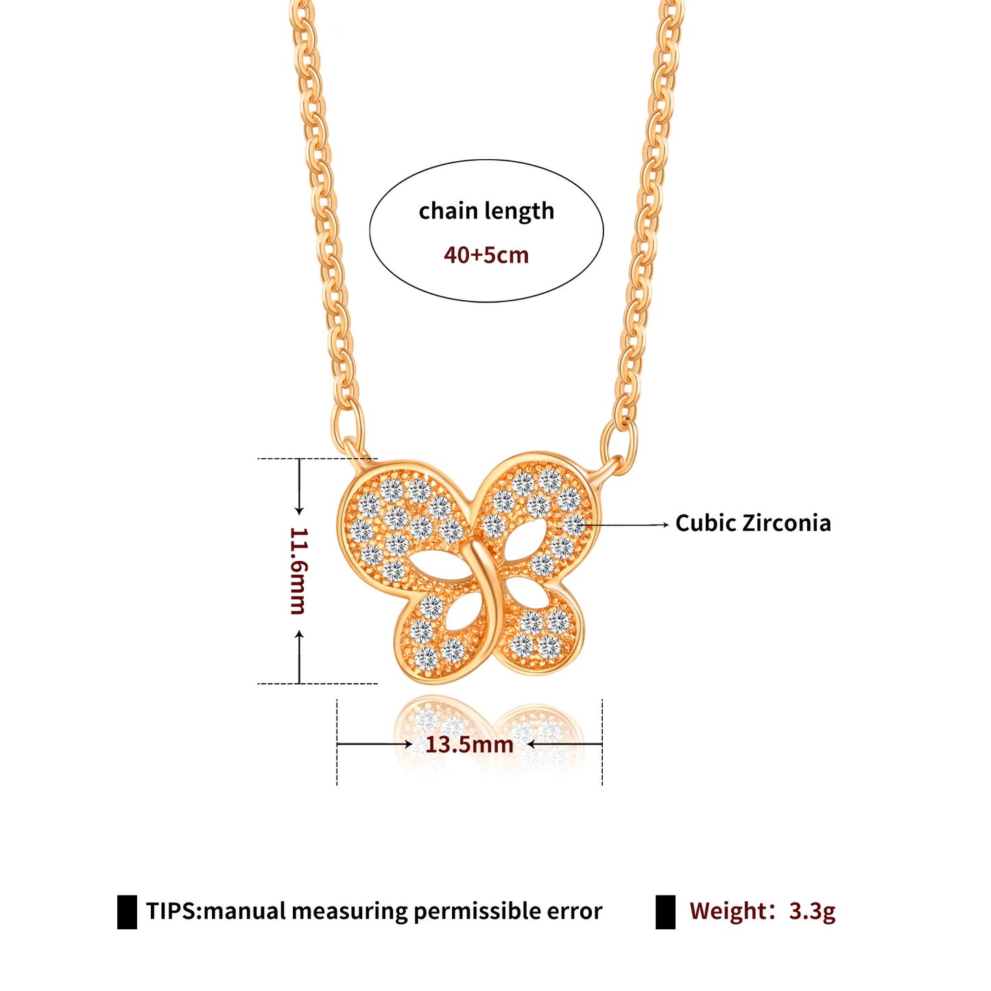 Brass With Plated Fashion Jewelry Necklace