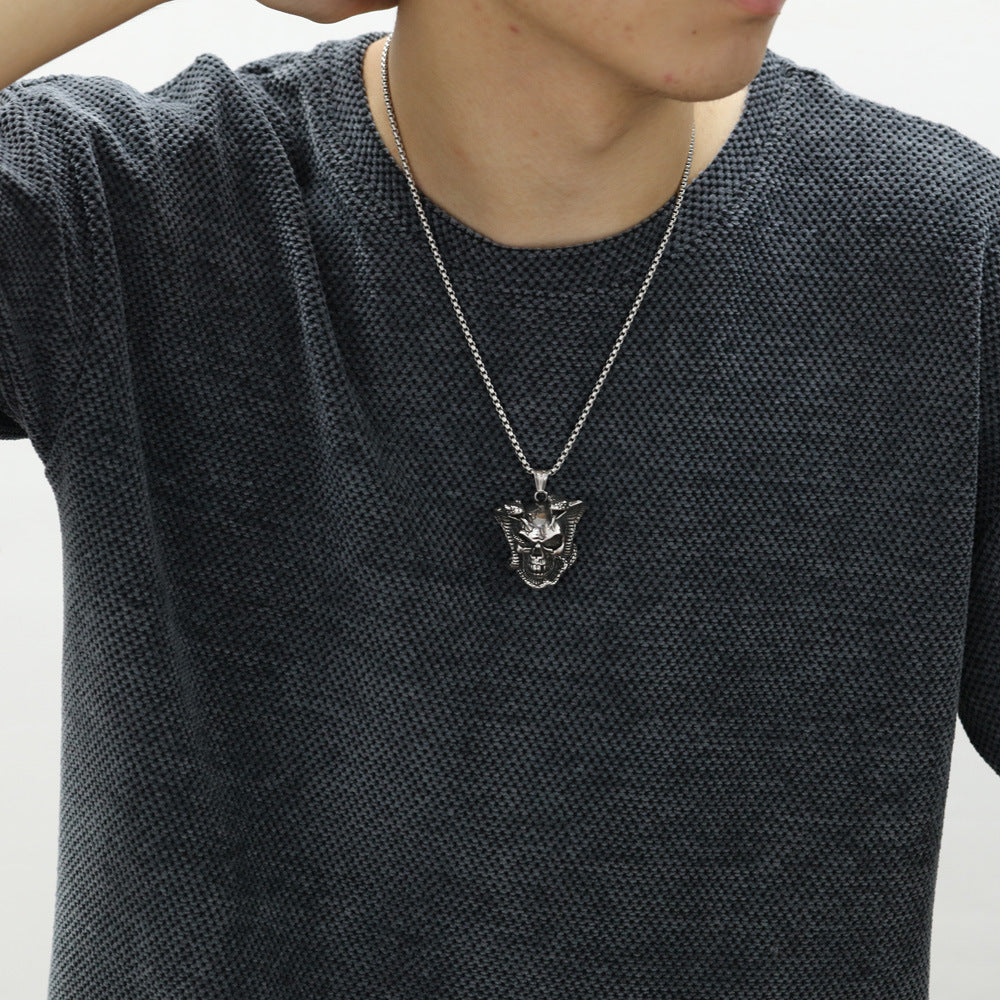 Stainless Steel Jewelry Skull Fashion Necklace Chain