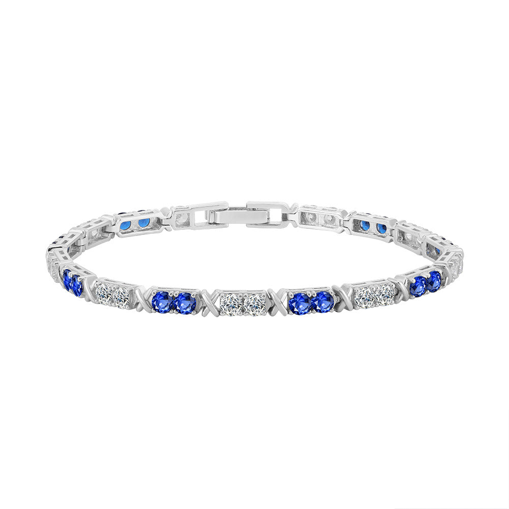 925 Sterling Silver 3mm 4mm Tennis Bracelet