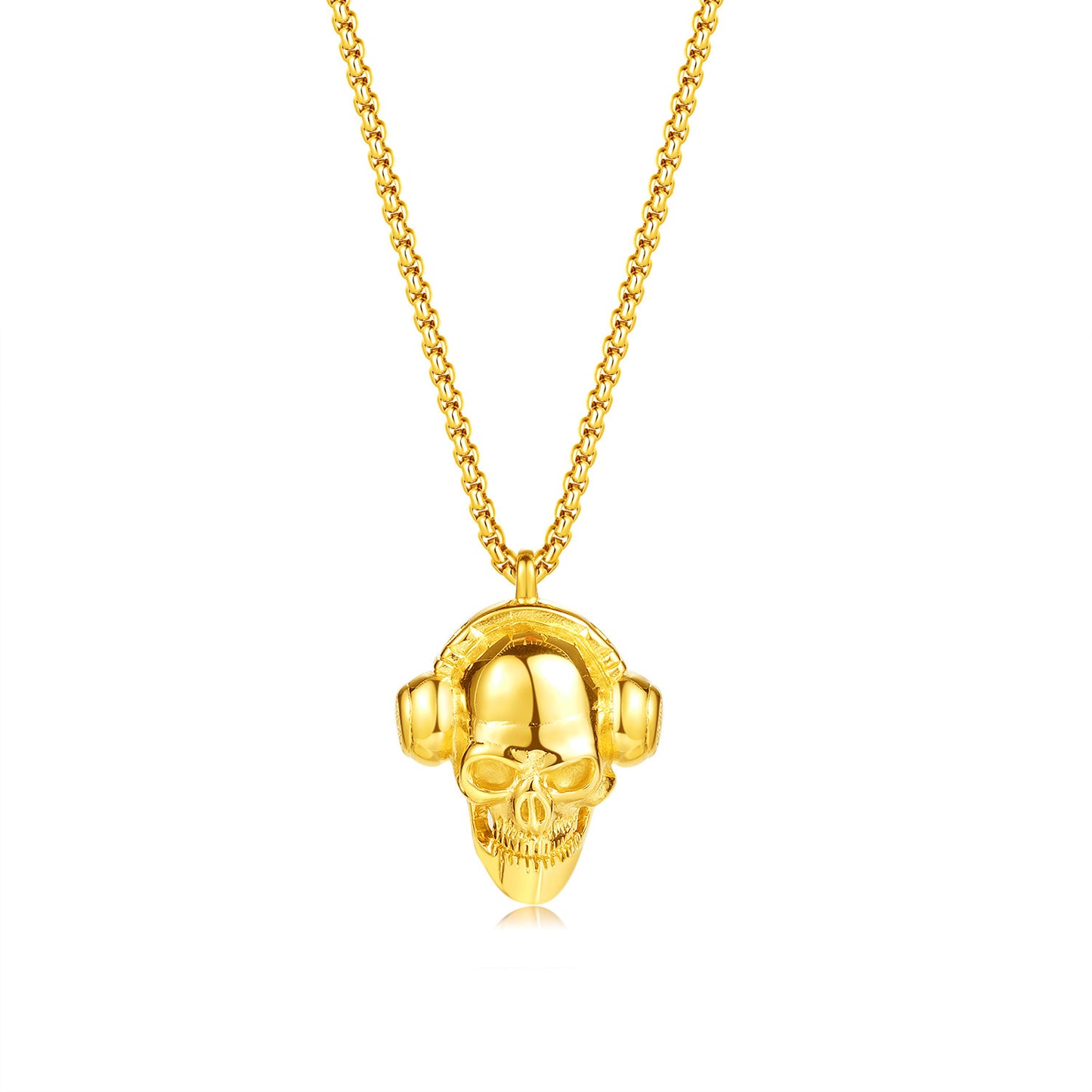 Stainless Steel Jewelry Skull Fashion Necklace Chain