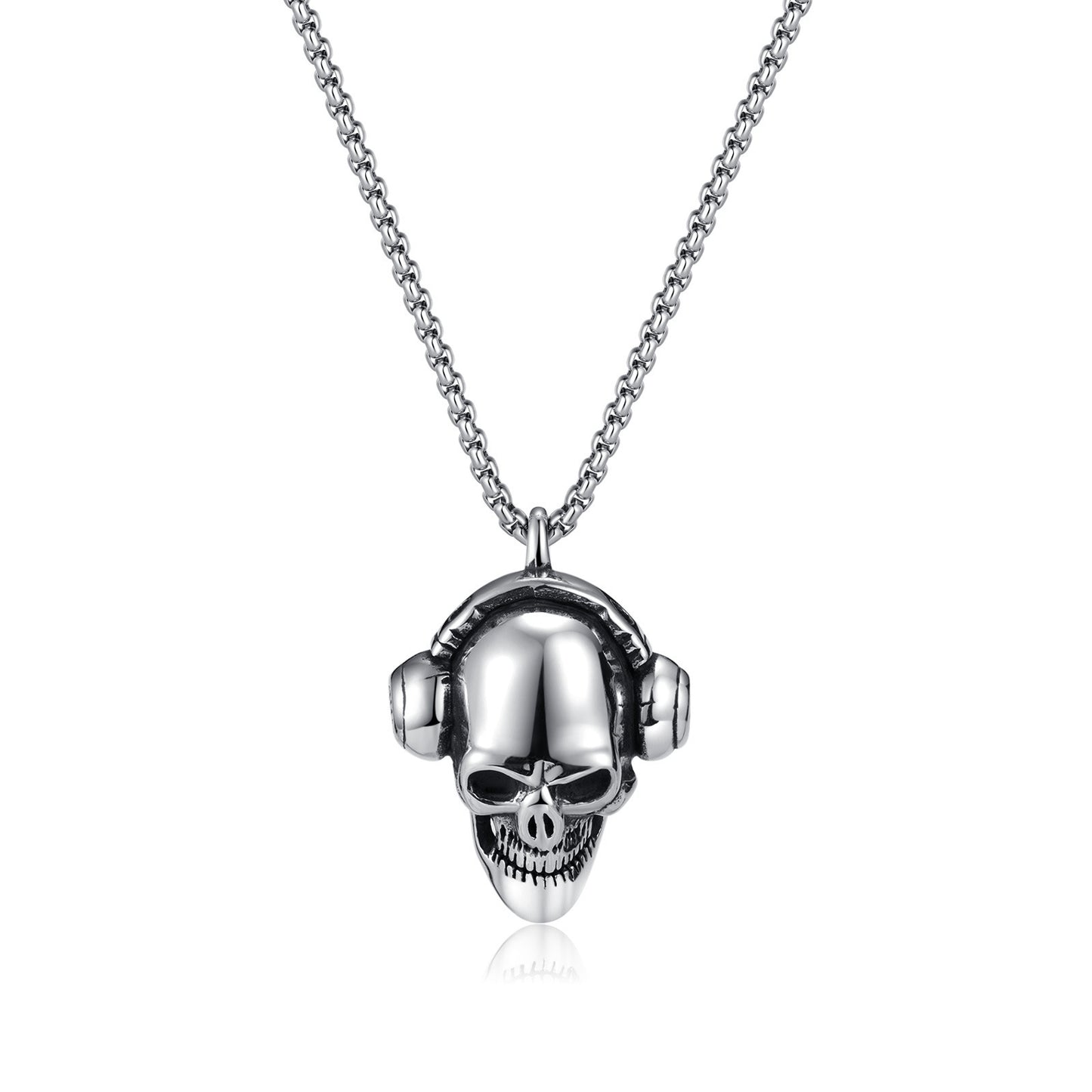 Stainless Steel Jewelry Skull Fashion Necklace Chain