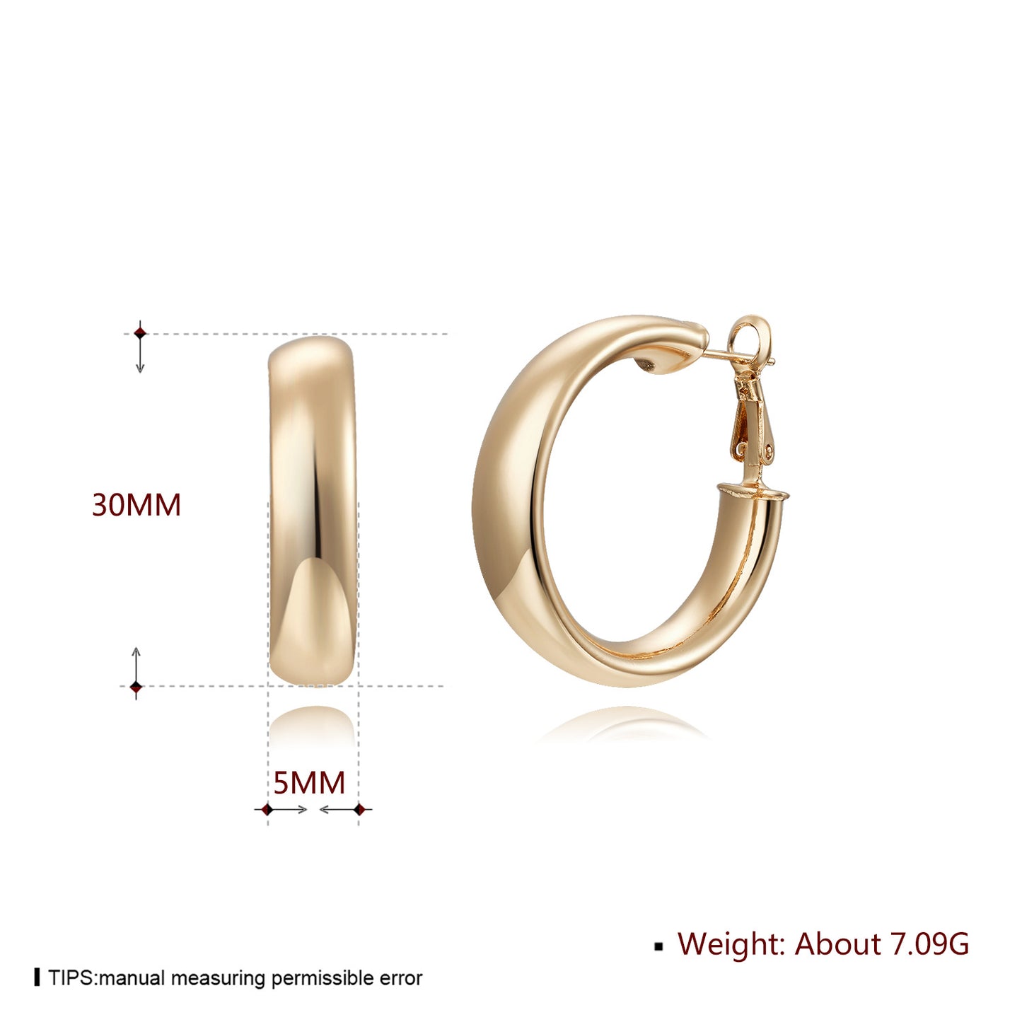 Brass With Plated Fashion Jewelry Earrings