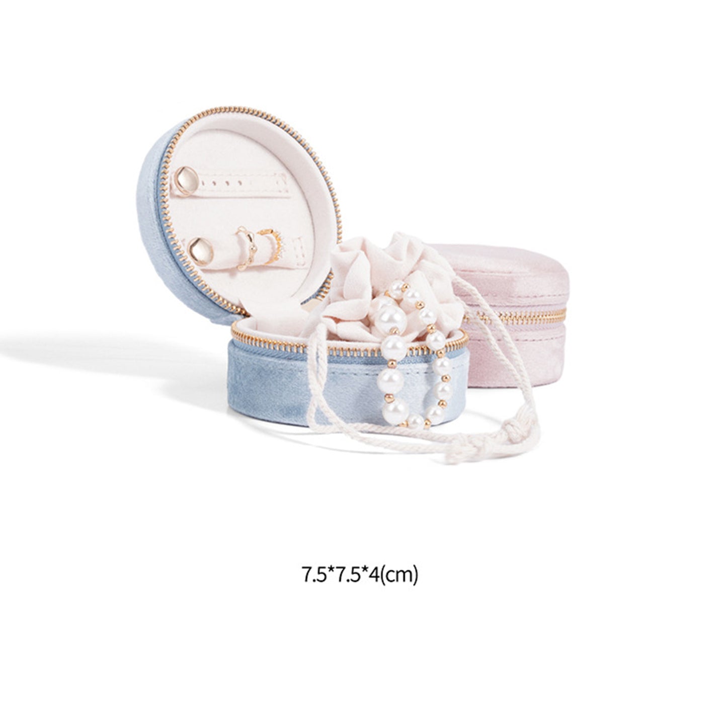 Portable Storage Case for Jewelry and Small Accessories