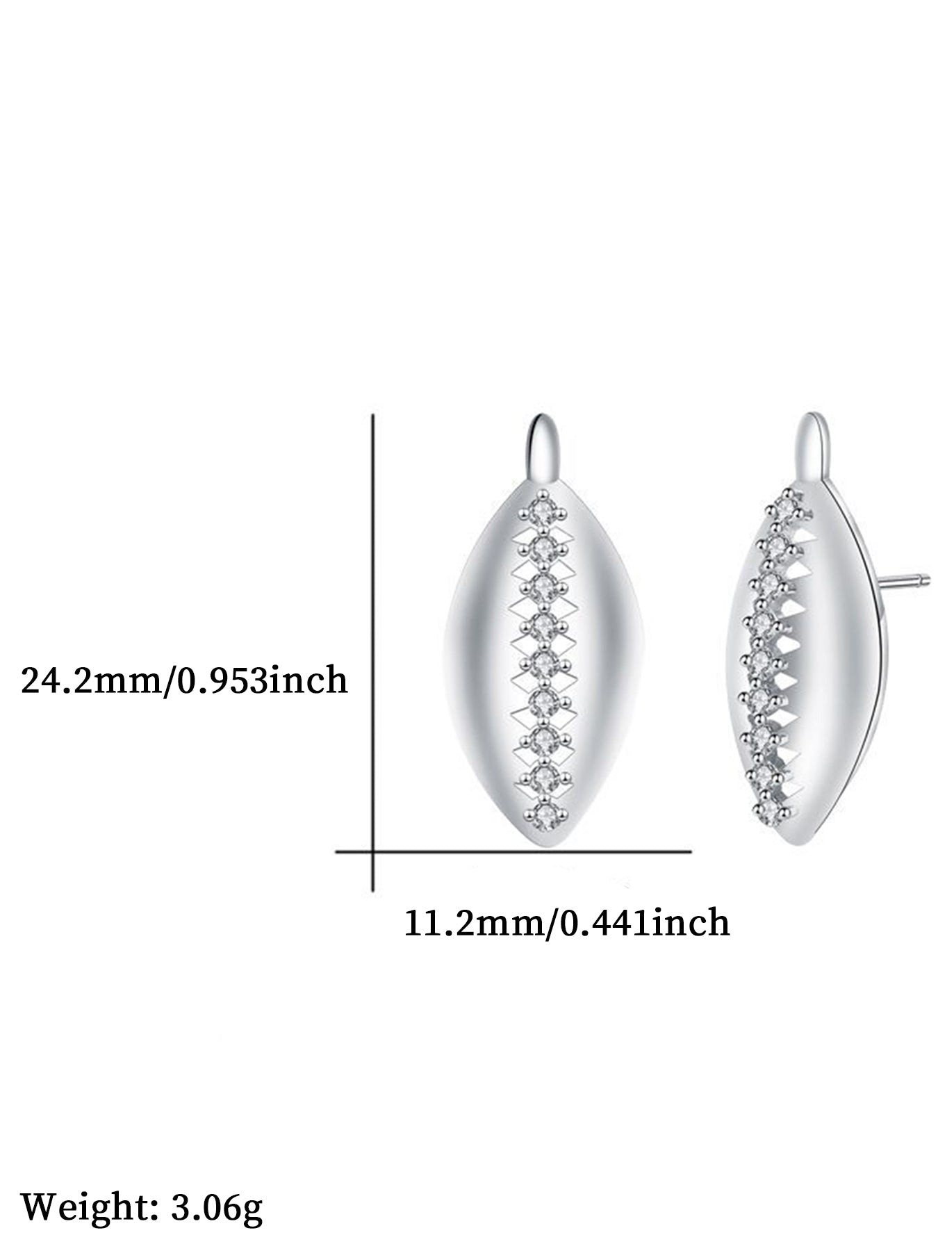 Fashion Stud Earrings, Fashionable Earrings for Women, Trendy All-match & Exquisite Jewelry for Birthday Gift