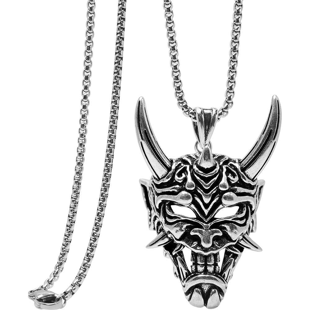Ghost Mask Pendant Necklace, Men Women's Fashion Jewelry, Perfect for Parties & Gifts, Elegant Accessory for Everyday Wear