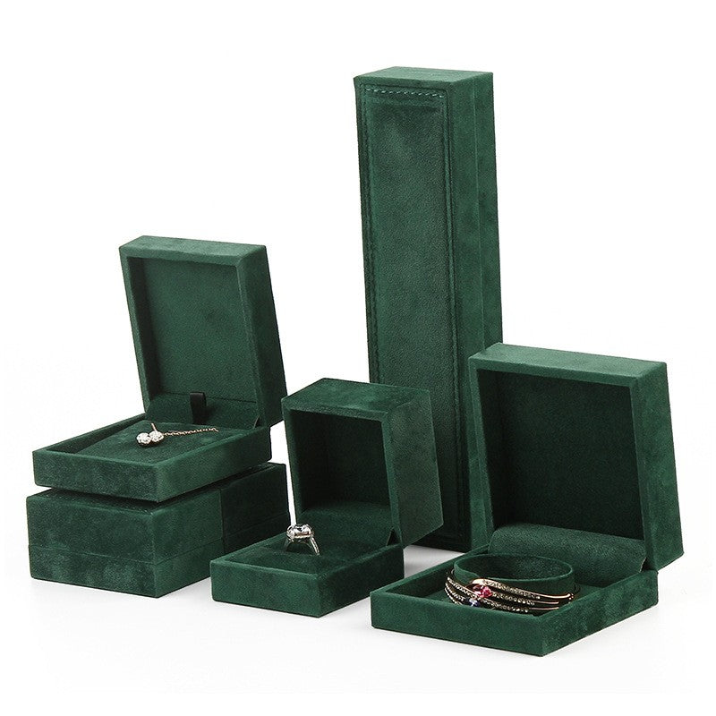 Customized Sewn-Edge Velvet Jewelry Box
