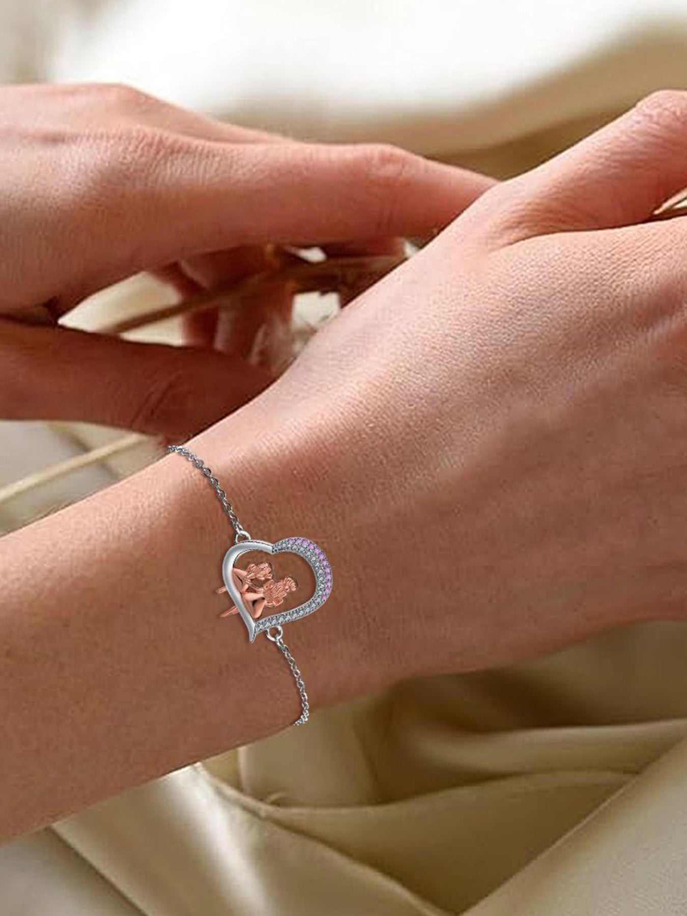 Sunflower Design Bracelet, Fashionable Jewelry for Women & Girls, Trendy All-match & Exquisite Jewelry for Birthday Gift