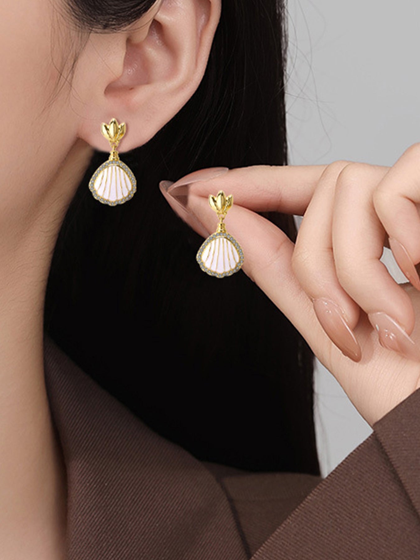Fashionable Elegant Earrings, Fashion Jewelry for Party, Daily Clothing Decor, Trendy All-match & Exquisite Jewelry for Birthday Gift