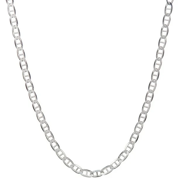 925 Sterling Silver Marina Chain 2.0mm 2.5mm 3.8mm