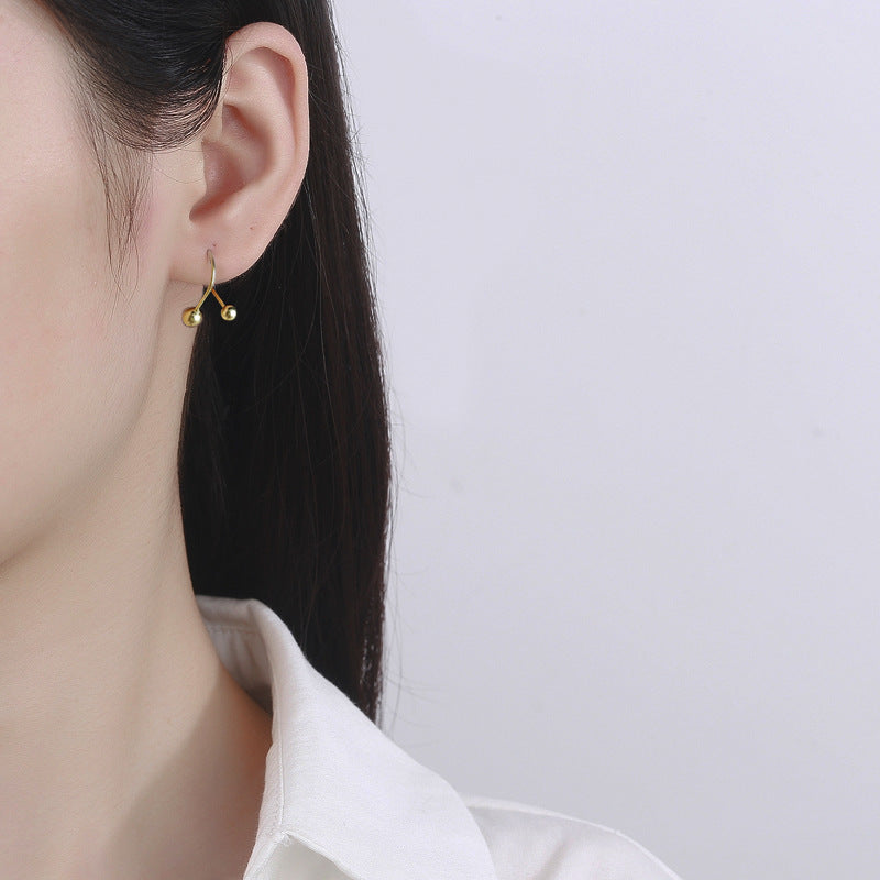 925 Sterling Silver Screwed Earrings