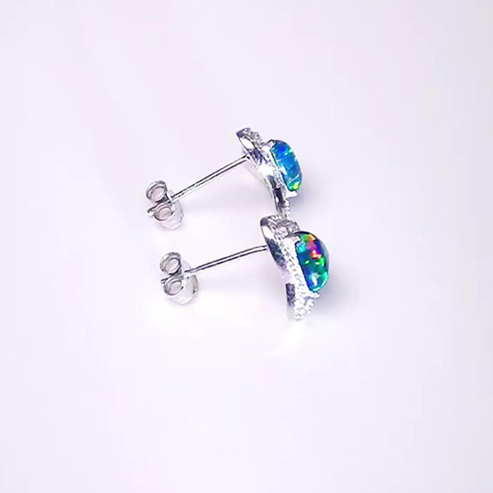 925 Sterling Silver Earrings Fashion Jewelry Gift for Women Girls