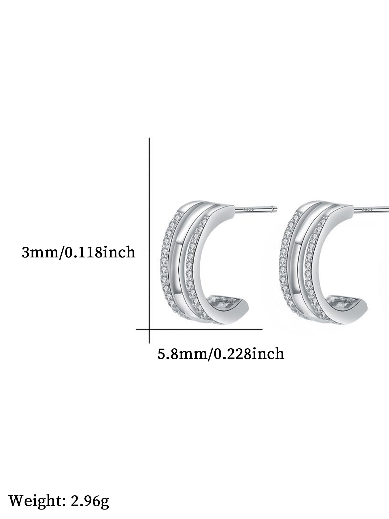 Fashionable Earrings, Fashion Jewelry for Party, Daily Clothing Decor, Trendy All-match & Exquisite Jewelry for Birthday Gift