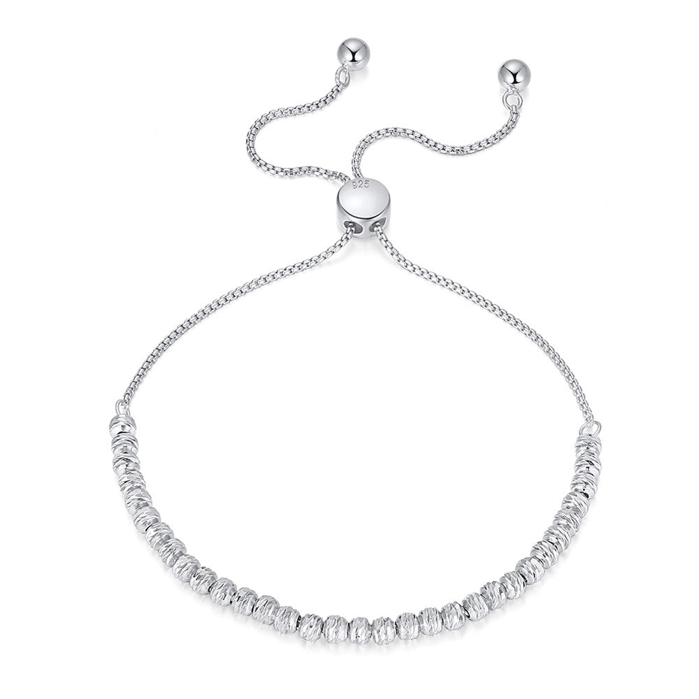 925 Sterling Silver Beads Bracelet