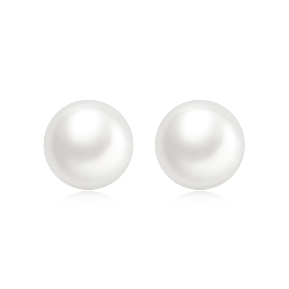 925 Sterling Silver Natural Pearl Drop Earrings Fashion Jewelry Gift for Women Girls