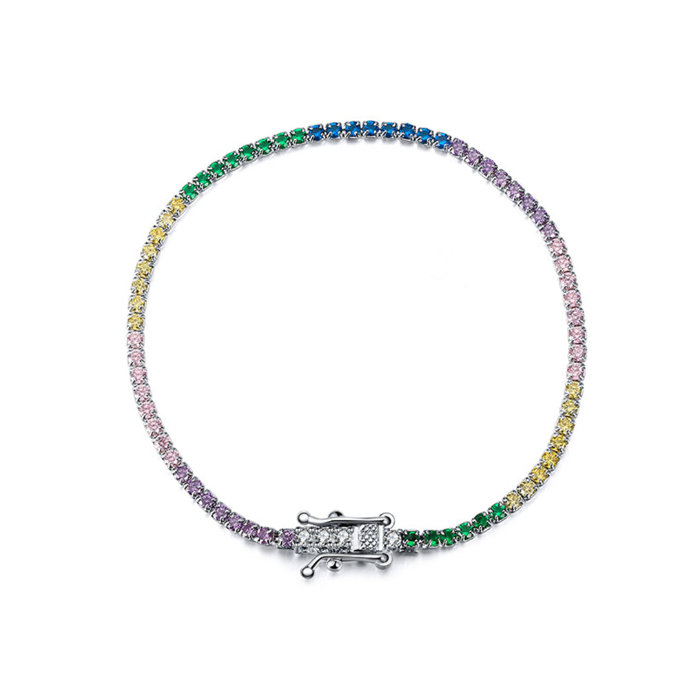 925 Sterling Silver Tennis Bracelet
