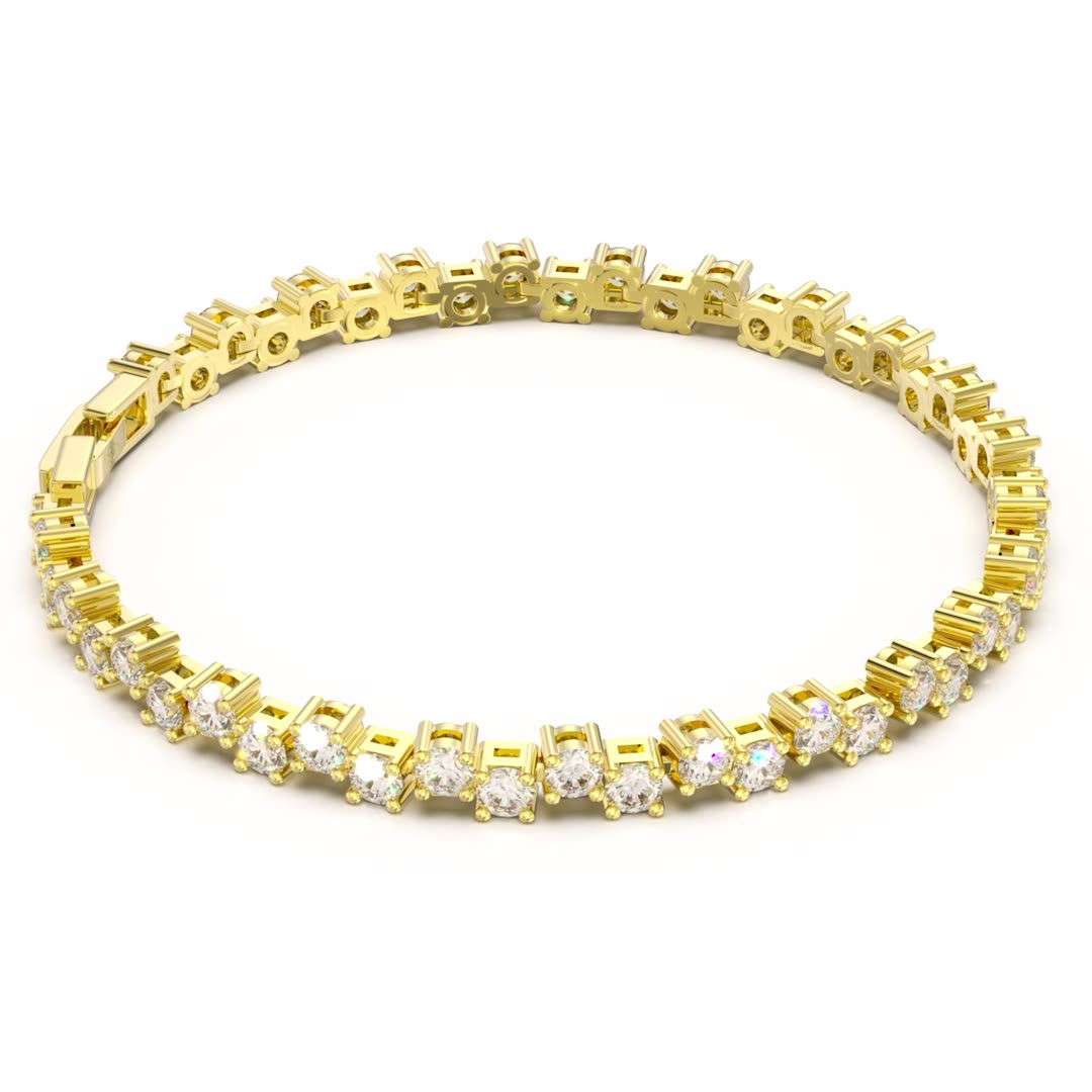 925 Sterling Silver 3mm Tennis Bracelet