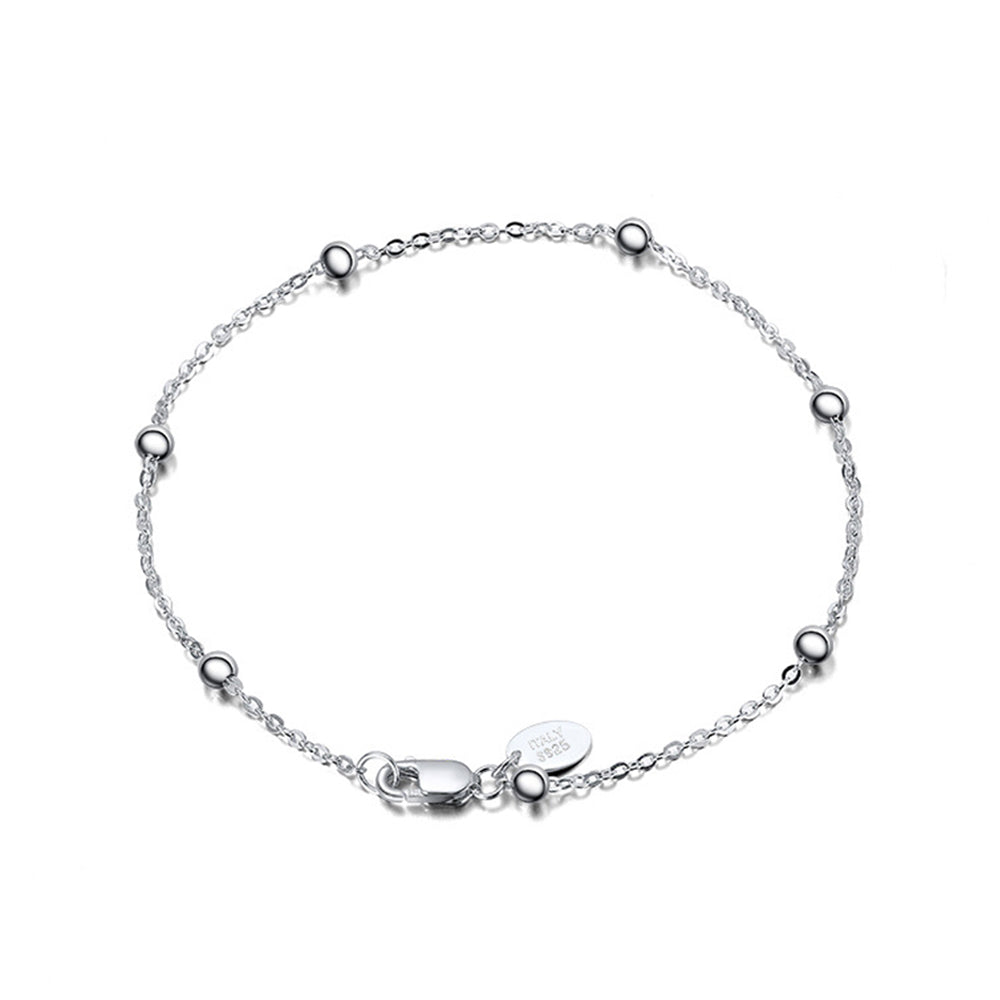925 Sterling Silver Satellite Chain Bracelet