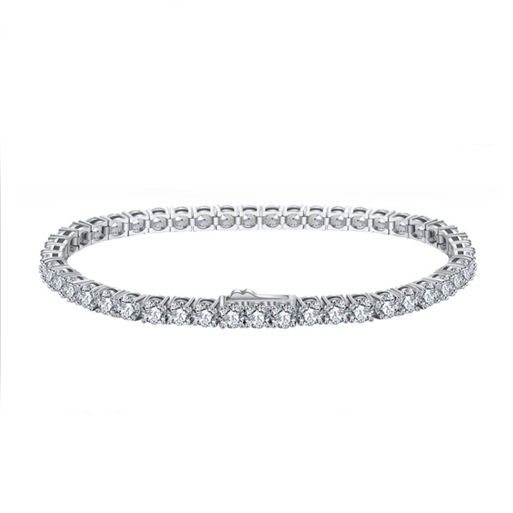 925 Sterling Silver Tennis Bracelet