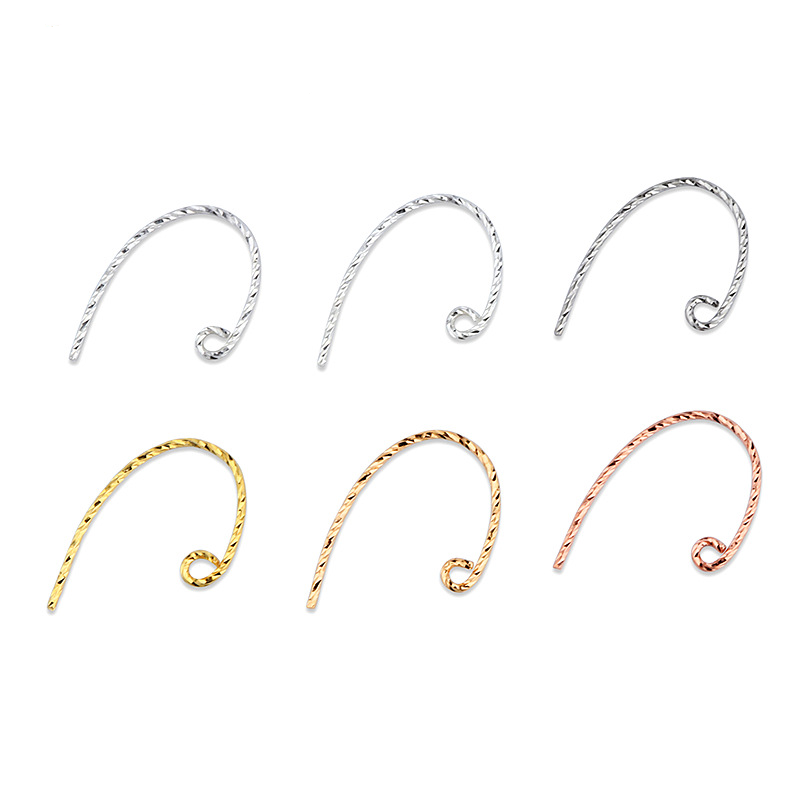 925 Sterling Silver Ear Wire For Jewelry DIY