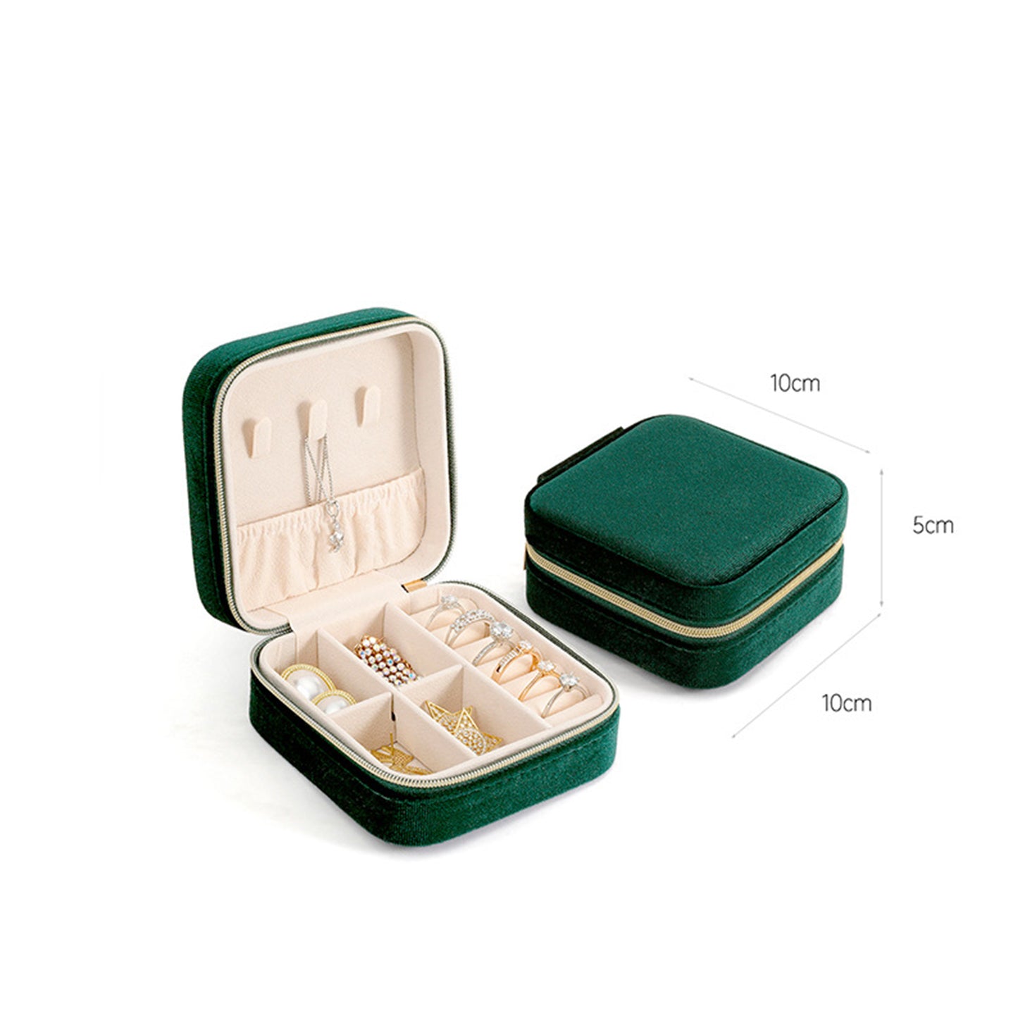 Portable Storage Case for Jewelry and Small Accessories