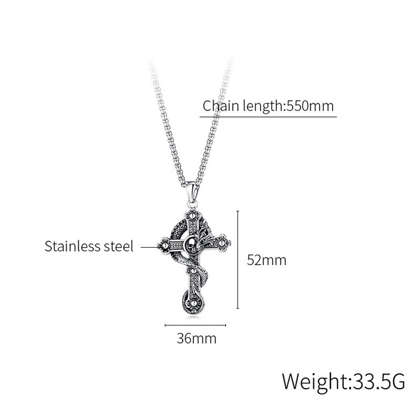Stainless Steel Jewelry Cross Fashion Necklace Chain