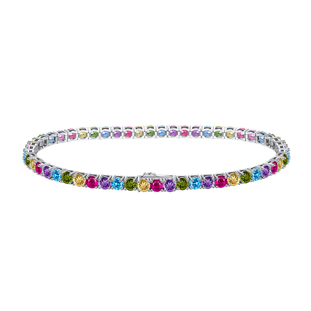 925 Sterling Silver 3mm Tennis Bracelet