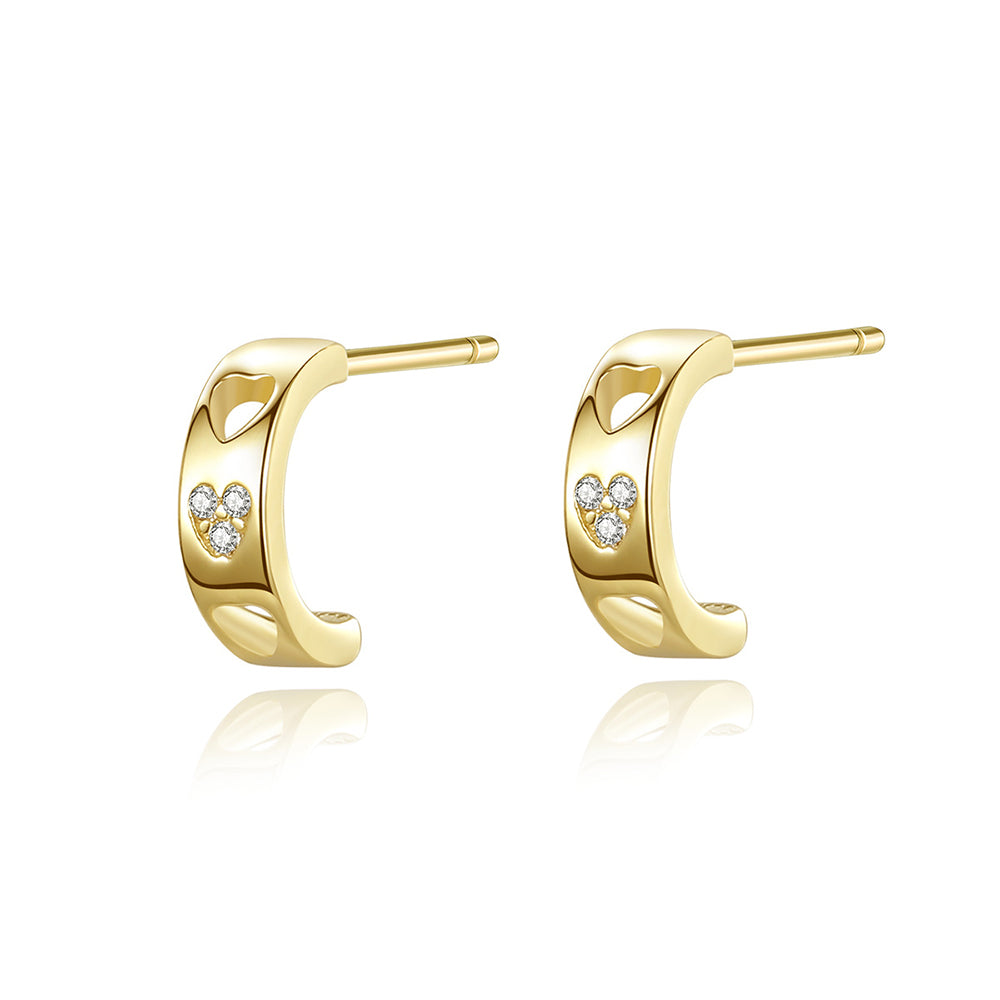 925 Sterling Silver Earrings Fashion Jewelry Gift for Women Girls