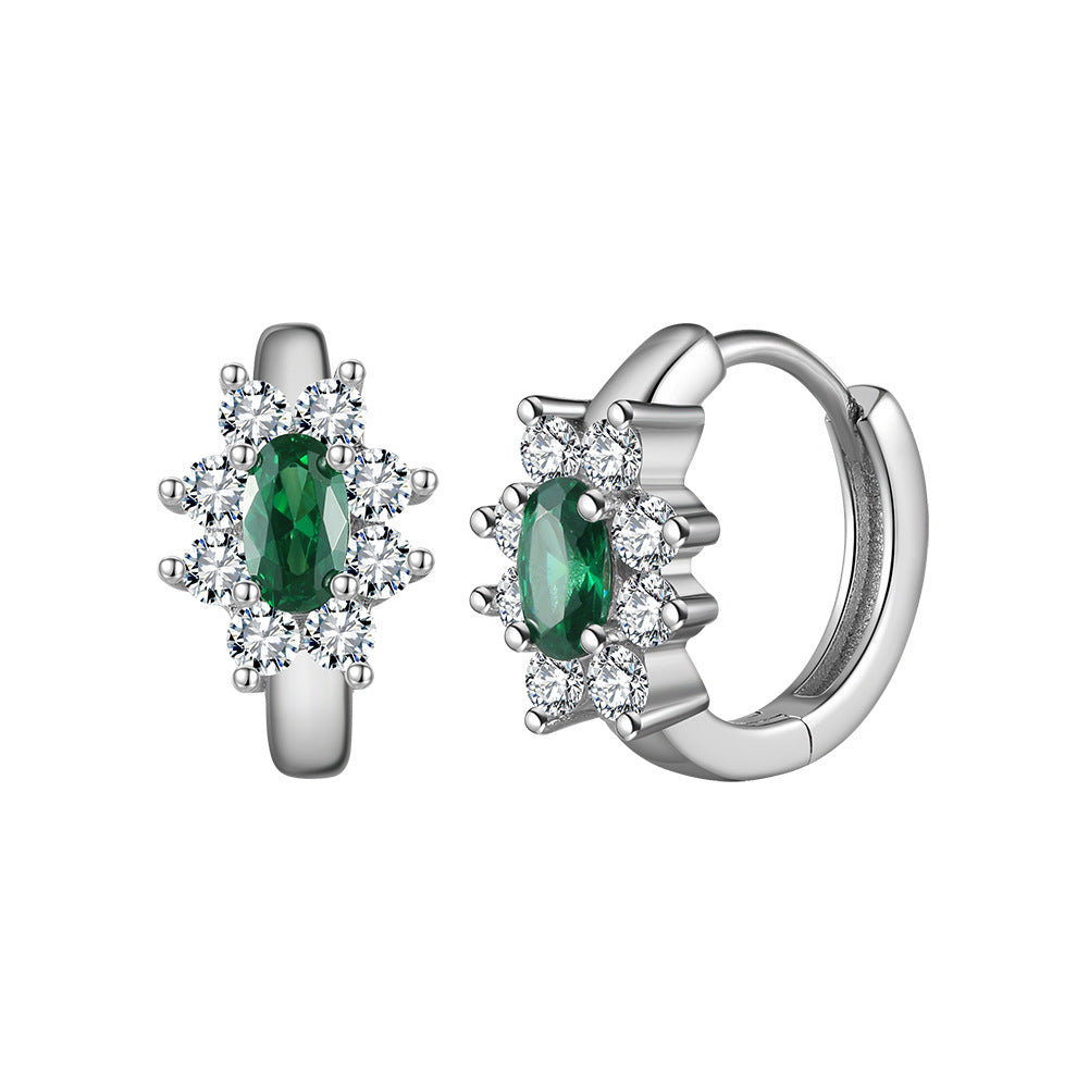 925 Sterling Silver Hoop Earrings