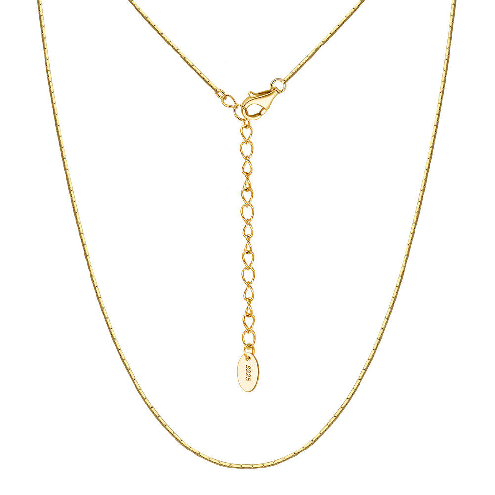 925 Sterling Silver Cardano Chain 0.6mm 1mm 1.3mm 1.5mm 2mm