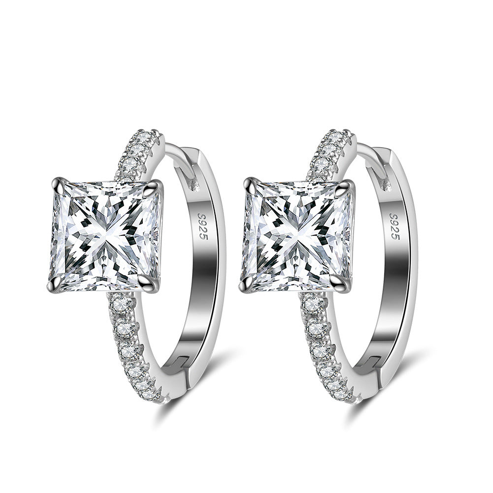 925 Sterling Silver Hoop Earrings