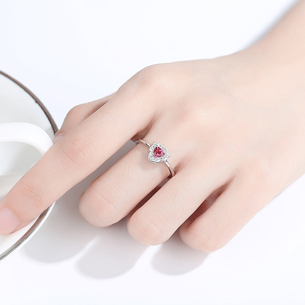 925 Sterling Silver Ring Fashion Jewelry Gift for Women Girls