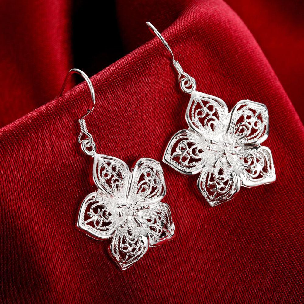 Brass With Plated Fashion Jewelry Earrings