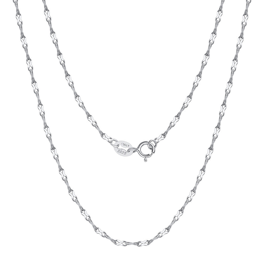 925 Sterling Silver Butterfly Chain