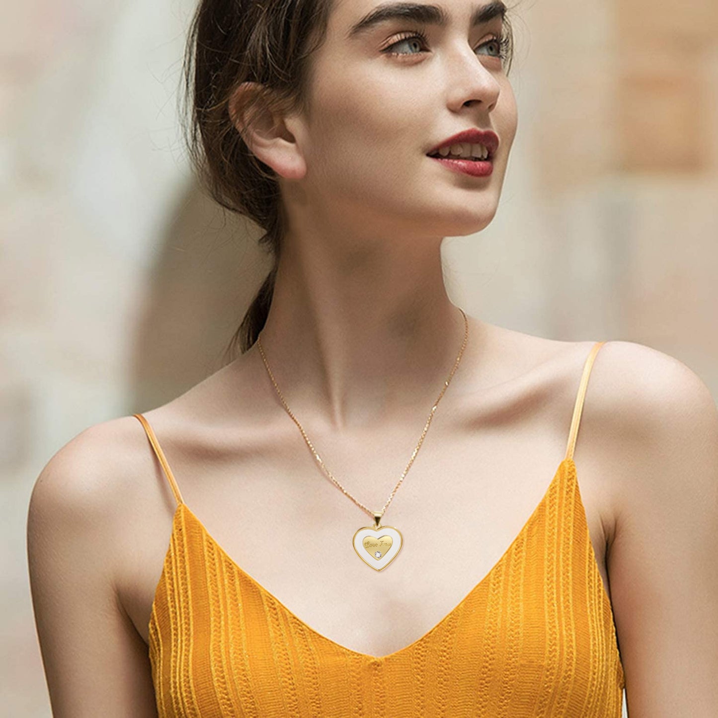 Brass With Plated Fashion Jewelry Necklace