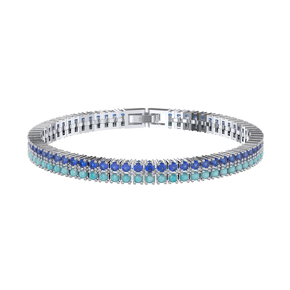 925 Sterling Silver Tennis Bracelet