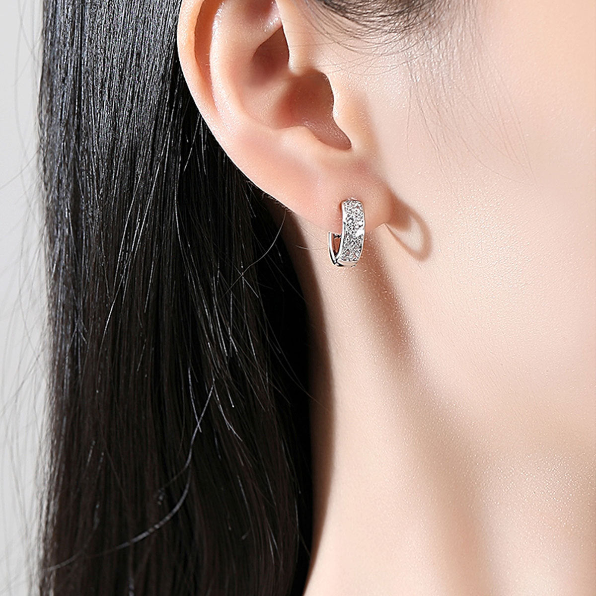 Copper With Gold Plated Fashion Jewelry Earrings