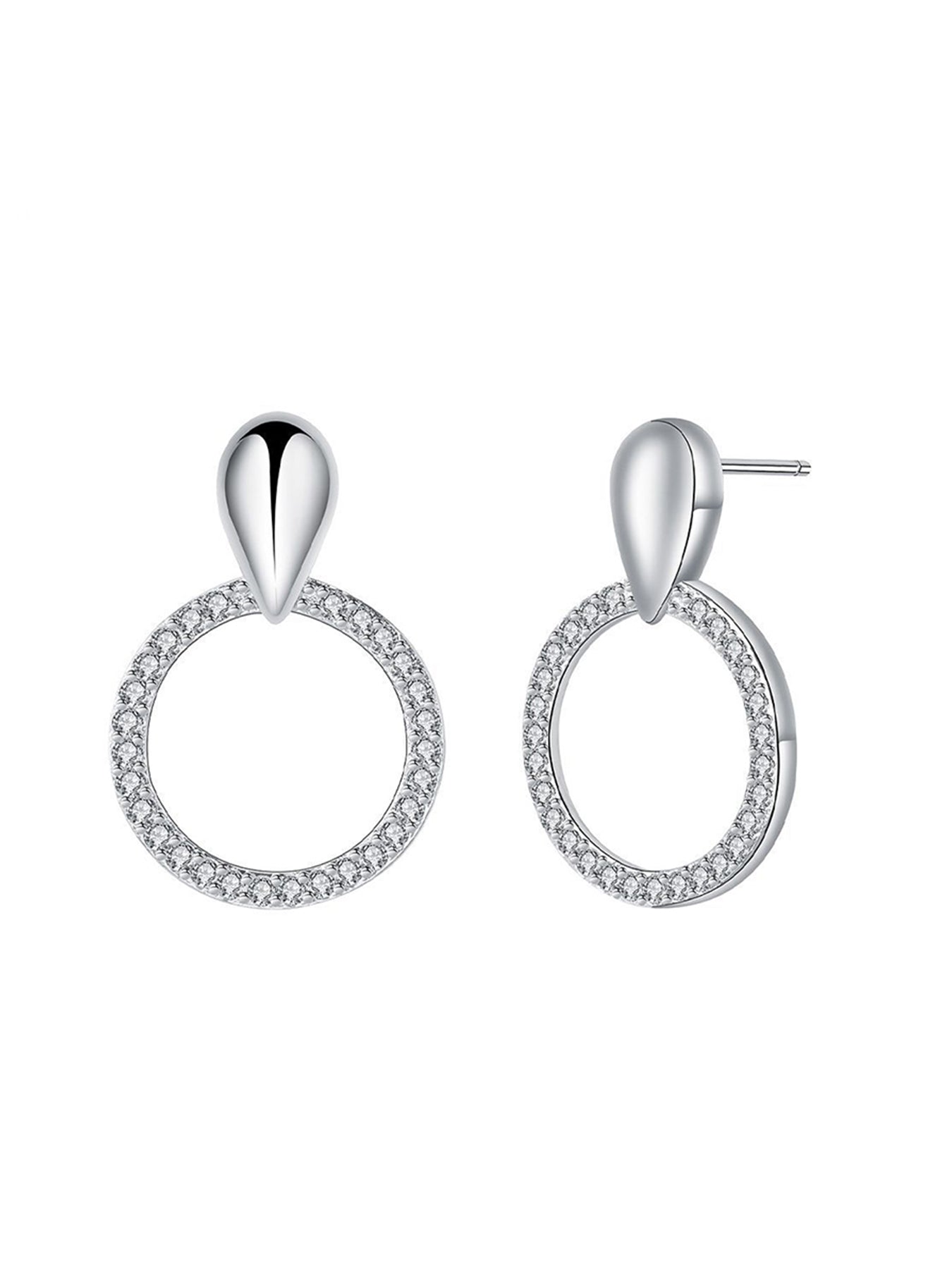 Hoop Earrings, Fashionable Earrings for Women, Trendy All-match & Exquisite Jewelry for Birthday Gift