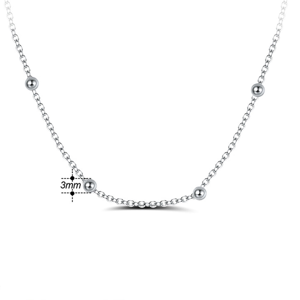 925 Sterling Silver Satellite Chain