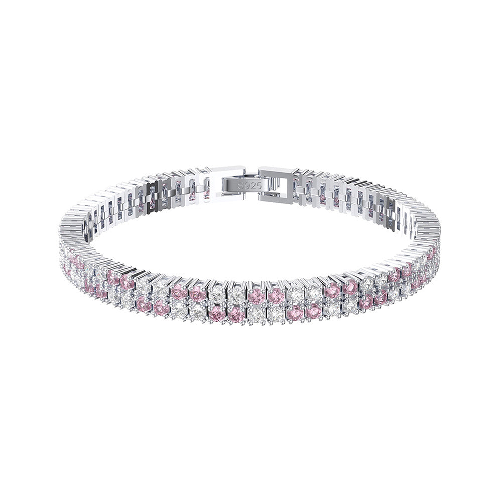 925 Sterling Silver Tennis Bracelet