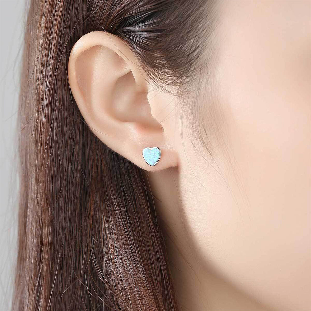 925 Sterling Silver Earrings Fashion Jewelry Gift for Women Girls