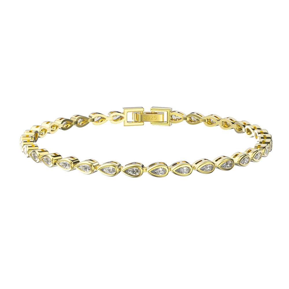 925 Sterling Silver 4mm Tennis Bracelet